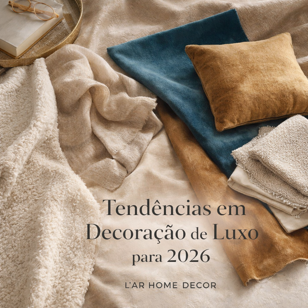 Tendências em Decoração de Luxo para 2026